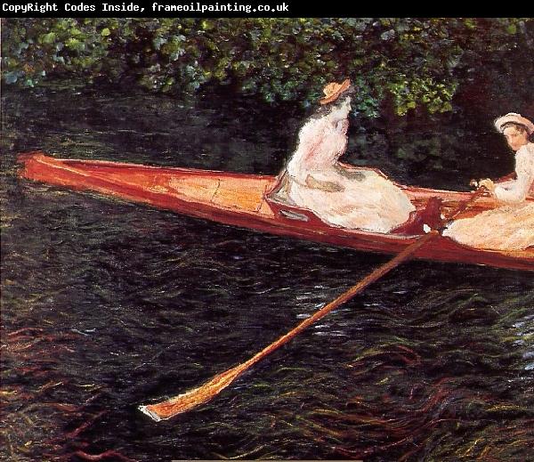 Claude Monet Boat on the Epte